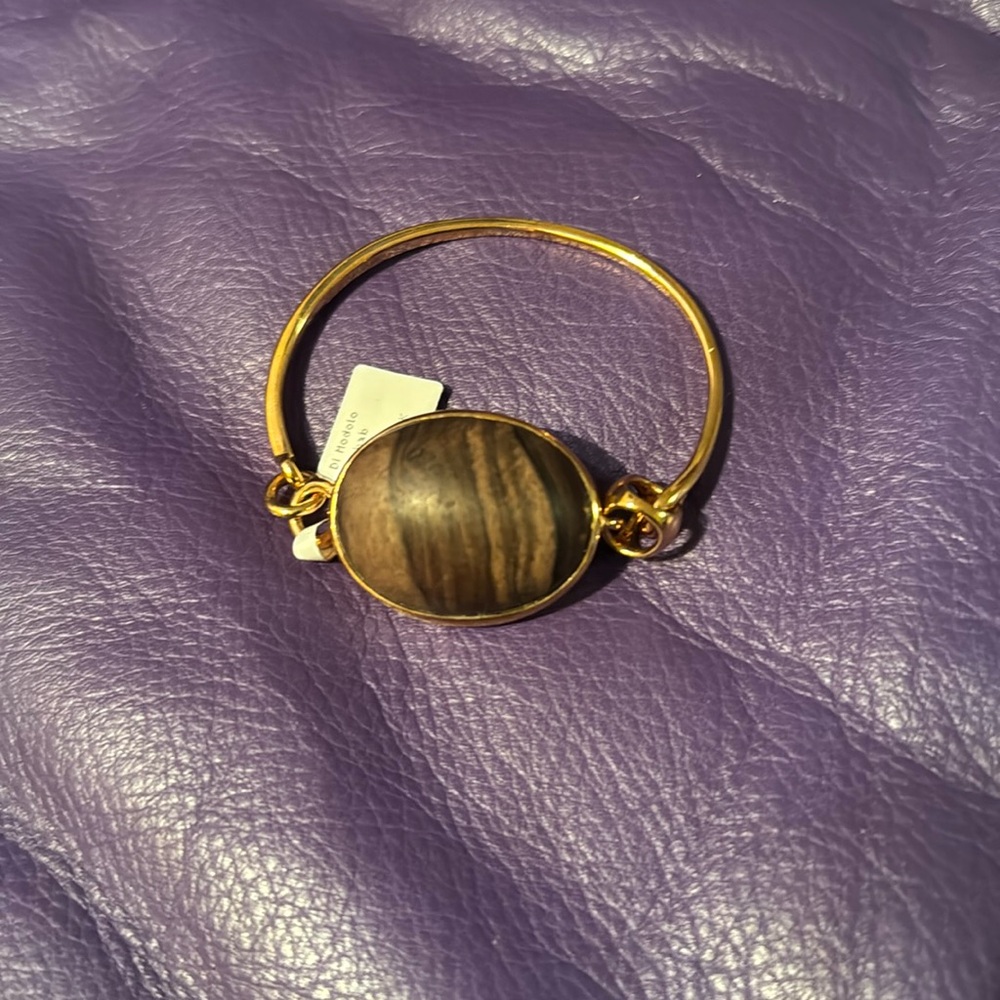 Di Modolo Baobab Wood, Plated 18K, NWT, Retail $595.00